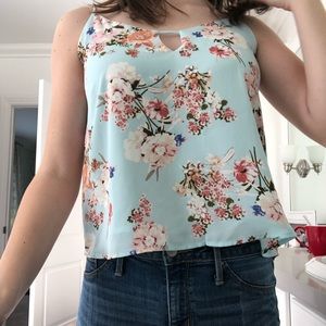 floral tank